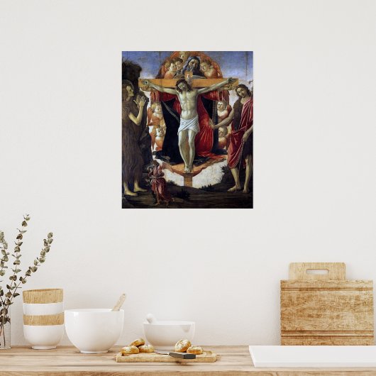Sandro Botticelli - The Holy Trinity Poster (Küche)
