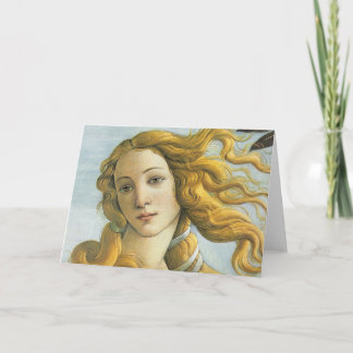 Sandro Botticelli - Venus (Detail) Karte