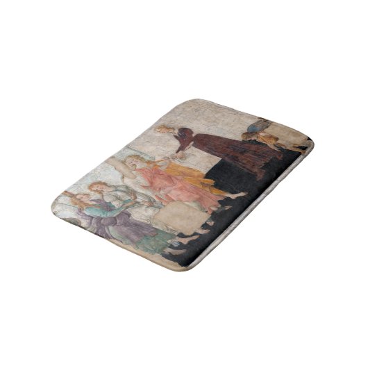 Sandro Botticelli - Venus und die drei Grafen Badematte (Schrägansicht)