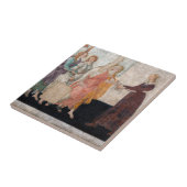 Sandro Botticelli - Venus und die drei Grafen Fliese (Seite)