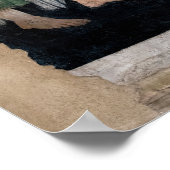 Sandro Botticelli - Venus und die drei Grafen Poster (Ecke)