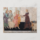 Sandro Botticelli - Venus und die drei Grafen Postkarte (Vorderseite)