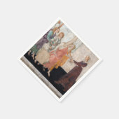 Sandro Botticelli - Venus und die drei Grafen Serviette (Ecke)