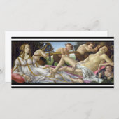 Sandro Botticelli - Venus und Mars Dankeskarte (Vorne/Hinten)