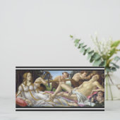 Sandro Botticelli - Venus und Mars Dankeskarte (Stehend Vorderseite)