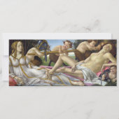Sandro Botticelli - Venus und Mars Einladung (Vorderseite)
