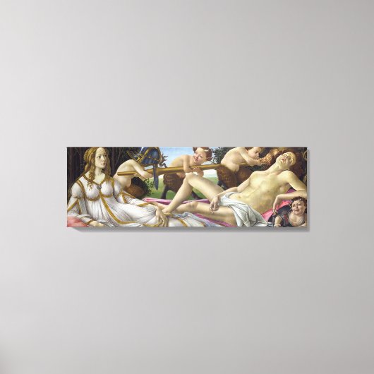 Sandro Botticelli - Venus und Mars Leinwanddruck (Vorderseite)