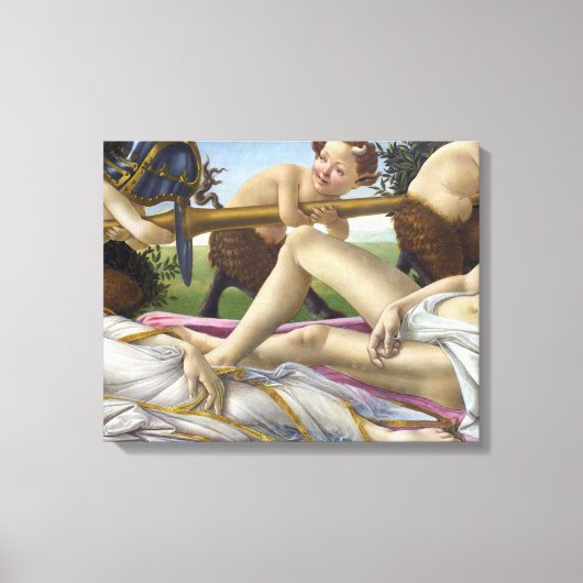 Sandro Botticelli - Venus und Mars Leinwanddruck (Vorderseite)