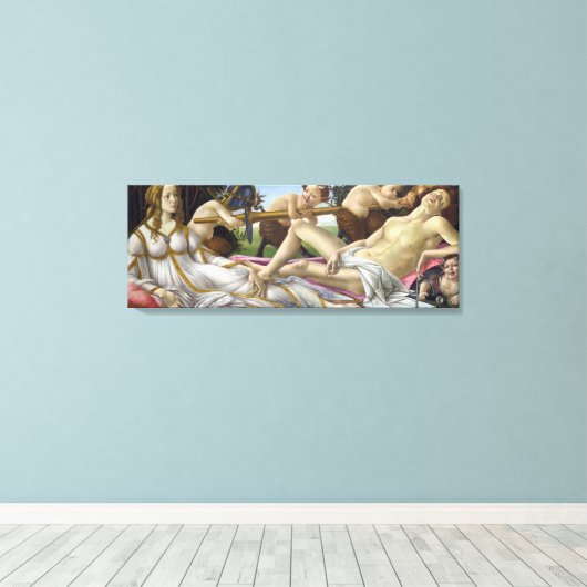 Sandro Botticelli - Venus und Mars Leinwanddruck (Insitu (Holzboden))