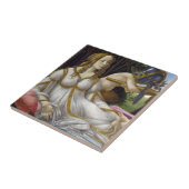 Sandro Botticelli - Venus und Mars, links Fliese (Seite)