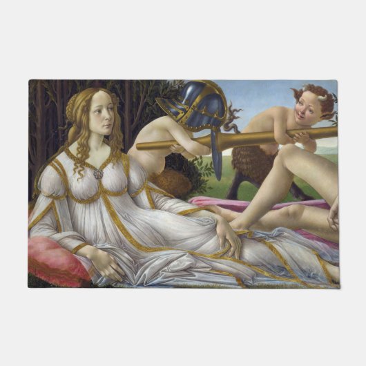 Sandro Botticelli - Venus und Mars, links Fußmatte (Vorderseite)