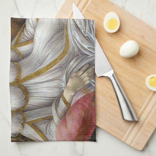 Sandro Botticelli - Venus und Mars, links Geschirrtuch (Viertel Falte)