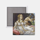 Sandro Botticelli - Venus und Mars, links Magnet (Vorderseite/Rückseite)