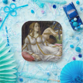 Sandro Botticelli - Venus und Mars, links Pappteller (Party)