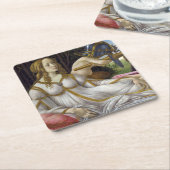 Sandro Botticelli - Venus und Mars, links Rechteckiger Pappuntersetzer (angewinkelt)
