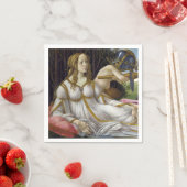 Sandro Botticelli - Venus und Mars, links Serviette (Beispiel)