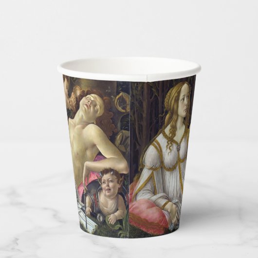 Sandro Botticelli - Venus und Mars Pappbecher (Rechts)