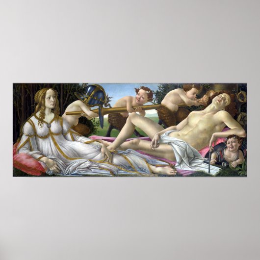 Sandro Botticelli Venus und Mars Poster (Vorne)