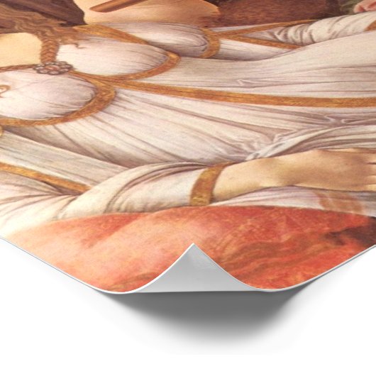 Sandro Botticelli-Venus und Mars Poster (Ecke)