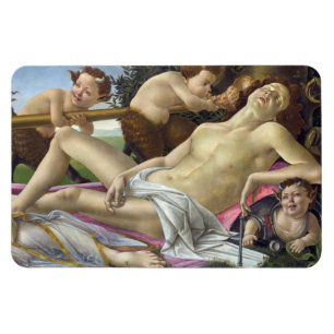 Sandro Botticelli - Venus und Mars, rechte Seite Magnet