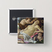 Sandro Botticelli - Venus und Mars, rechts Button (Vorne & Hinten)