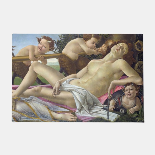 Sandro Botticelli - Venus und Mars, rechts Fußmatte (Vorderseite)