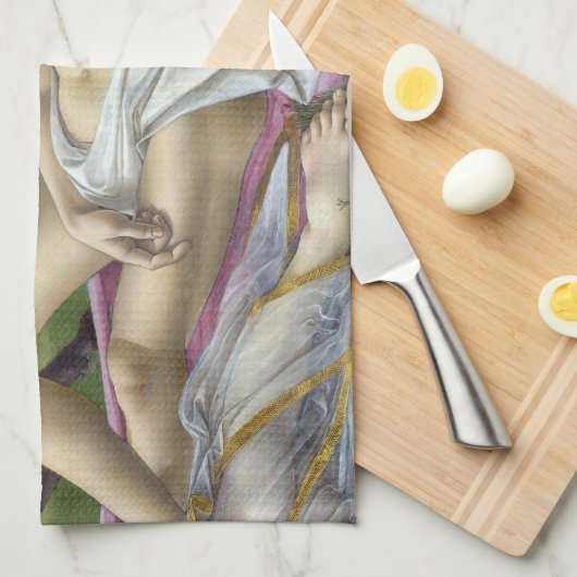 Sandro Botticelli - Venus und Mars, rechts Geschirrtuch (Viertel Falte)