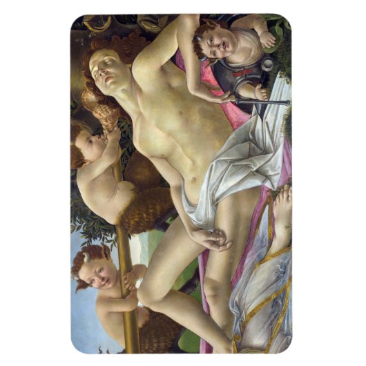 Sandro Botticelli - Venus und Mars, rechts Magnet (Vertikal)