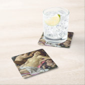 Sandro Botticelli - Venus und Mars, rechts Rechteckiger Pappuntersetzer (Vor Ort)