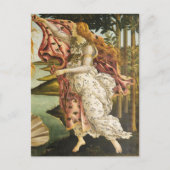 Sandro Botticelli - Willkommen Venus im Land der s Postkarte (Vorderseite)