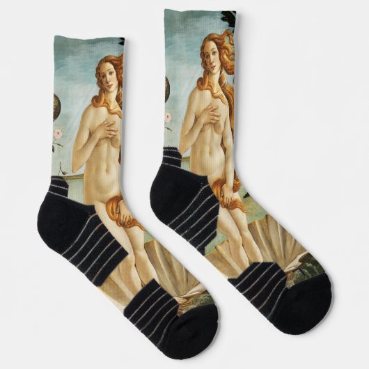 Sandro Botticellis Geburt der Venus (1485) Socken (Rechts)