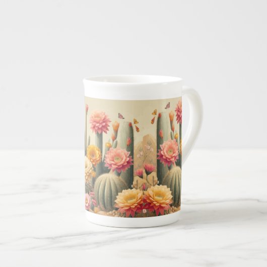 Sands of Bloom Desert Oasis Coffee Tasse (Vorderseite Rechts)