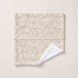Sands of Motion OP Art Badhandtuch Set