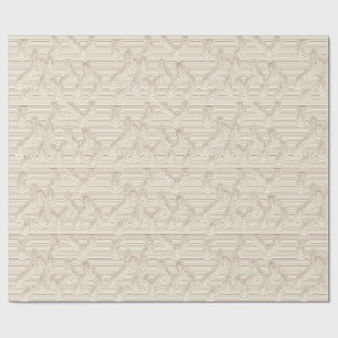 Sands of Motion OP Art Geschenkpapier