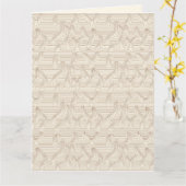 Sands of Motion OP Art Karte (Gelbe Blume)