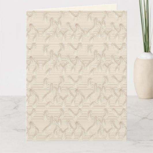 Sands of Motion OP Art Karte (Vorderseite)