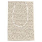 Sands of Motion OP Art Mittlere Geschenktüte (Vorderseite)