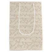 Sands of Motion OP Art Mittlere Geschenktüte (Rückseite)