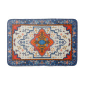 Sands of Time: Heritage Boho Marokkanische Kunst Badematte (Vorderseite)