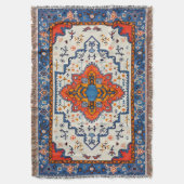 Sands of Time: Heritage Boho Marokkanische Kunst Decke (Vorderseite Vertikal)