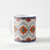 Sands of Time: Heritage Boho Marokkanische Kunst Kaffeetasse (Vorderseite Links)