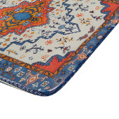 Sands of Time: Heritage Boho Marokkanische Kunst Schneidebrett (Ecke)
