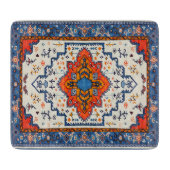 Sands of Time: Heritage Boho Marokkanische Kunst Schneidebrett (Vorderseite)