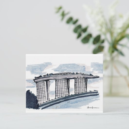 Sands Postkarte (Stehend Vorderseite)