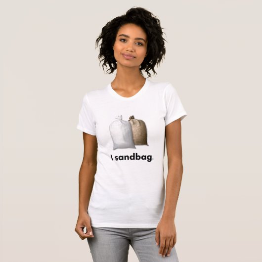 Sandsack I T-Shirt (Vorne ganz)
