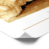 Sandschätze vom Meer Poster (Ecke)