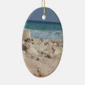 Sandschloss Keramik Ornament (Rechts)