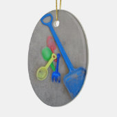 Sandschuhe, Kinderspielplatz, Sommer Keramikornament (Links)