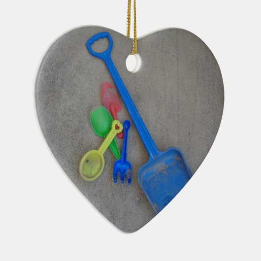 Sandschuhe, Kinderspielplatz, Sommer Keramikornament (Rechts)