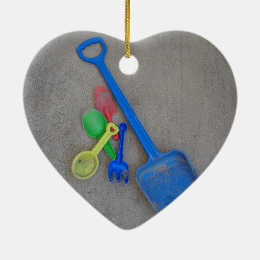 Sandschuhe, Kinderspielplatz, Sommer Keramikornament (Hinten)